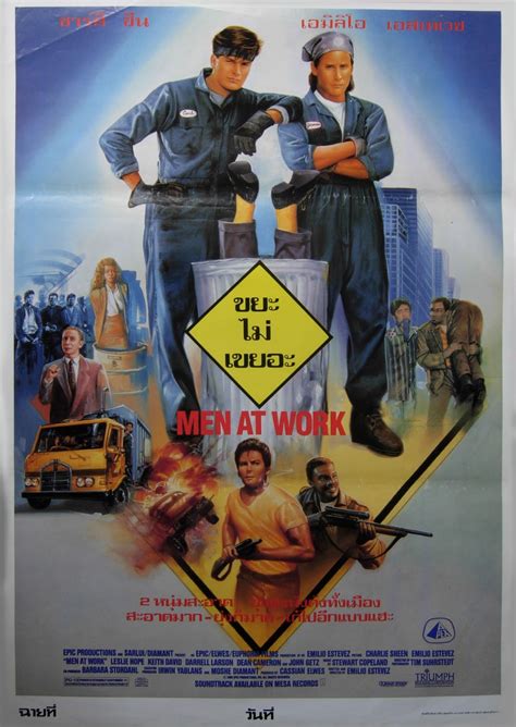 men at work imdb|men at work full movie.